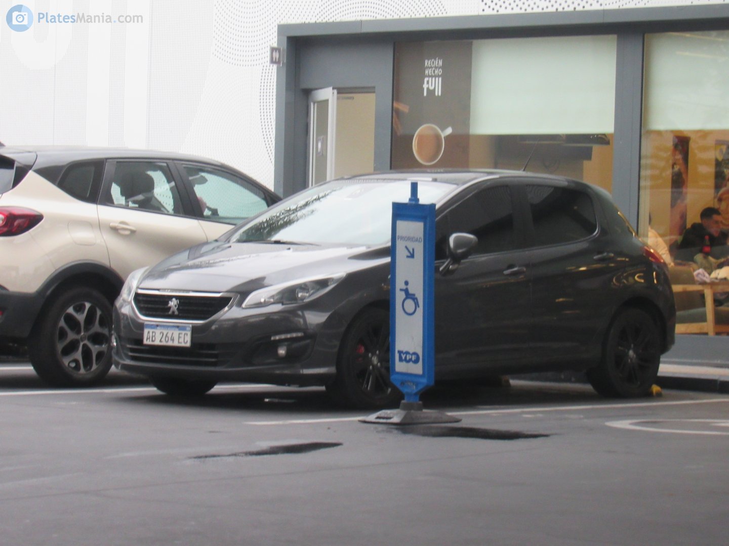 AB 264 EC, Peugeot 308 1st gen 5-door Hatch (T7; LATAM-market), 2nd facelift, 2015–2021