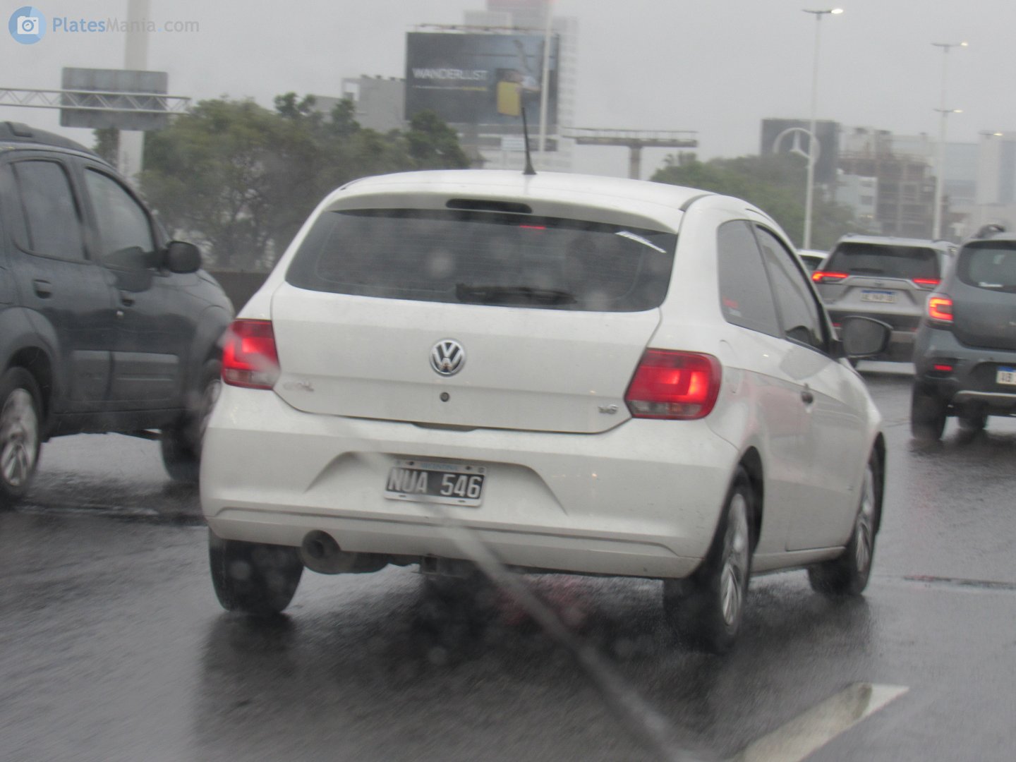 NUA 546, Volkswagen Gol 3rd gen 3-door Hatch (G6/G7; 5U), facelift, 2012–2018