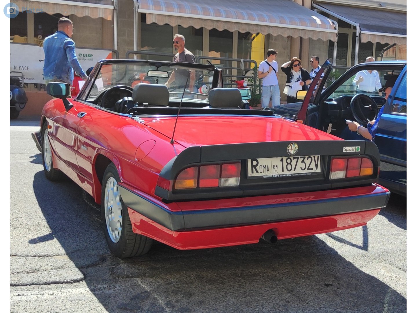 Roma 18732V, Alfa Romeo Spider 3rd gen, 1983–1989