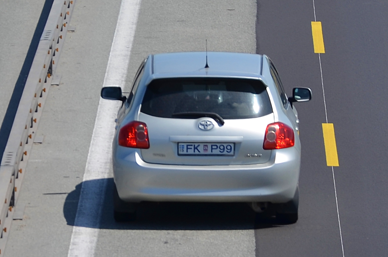 FK P99, Toyota Auris 1st gen 5-door Hatch (E150), 2006–2010