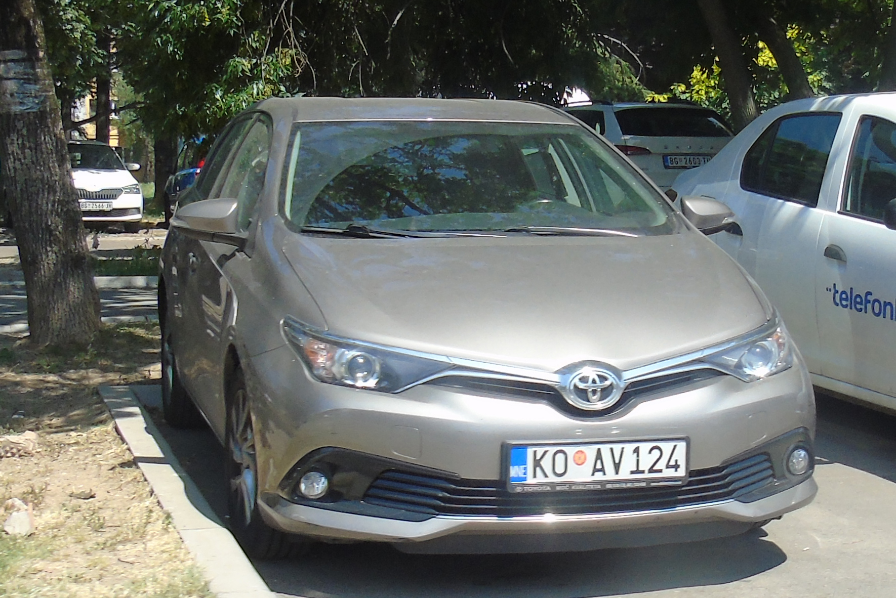 KO AV124, Toyota Auris 2nd gen Hatch (E180), facelift, 2015–2019