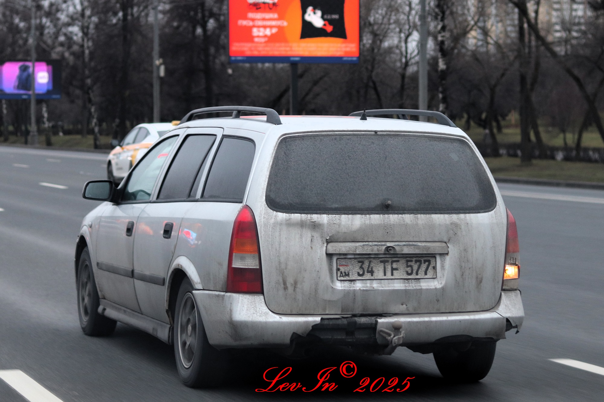 34 TF 577, Opel Astra 2nd gen Caravan Wagon (G; T98), 1998–2009