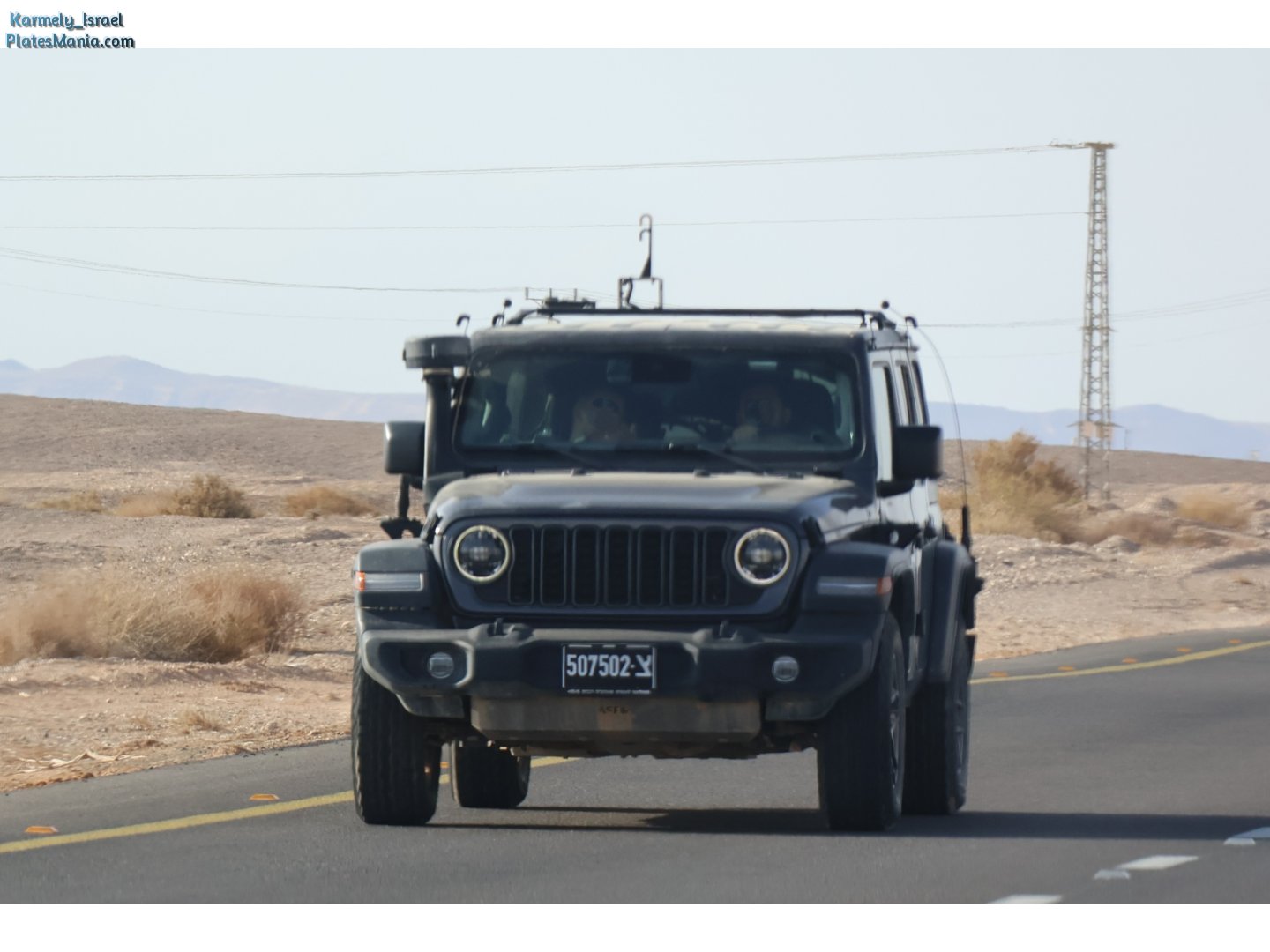 507502-צ, Jeep Wrangler 4th gen 5-door SUV (JL), 2018–