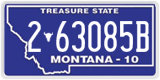 Montana, 1-12345A / 10-1234A