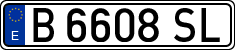 License plates of Spain, 1971 year series