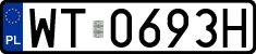 License plates of Poland, Regular car plates