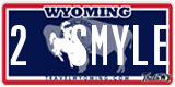 Wyoming, Vanity Plates (1(2) XXXXX)
