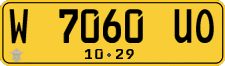 License plate of Indonesia, Commercial vehicles