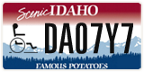 Idaho, Vehicles for disabled persons