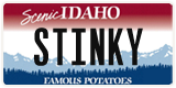 Idaho, Vanity Plates