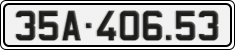 License plate of Vietnam, Cars