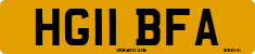 License plate of the United Kingdom, 2001 year system