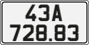 License plate of Vietnam, Cars