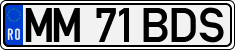 License plate of Romania, Regular plates