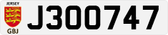License plate of Jersey, Regular plates (J123456)