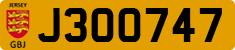License plate of Jersey, Regular plates (J123456)