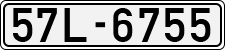 License plate of Vietnam, Cars