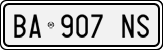 License plate of Italy, Cars (1994 year series)