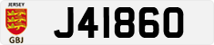 License plate of Jersey, Regular plates (J123456)