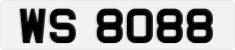 License plate of Hong Kong, AB 1234