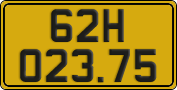 License plate of Vietnam, Commercial vehicles