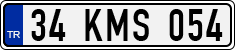 License plate of Turkey, Regular plates