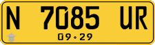 License plate of Indonesia, Commercial vehicles
