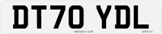 License plate of the United Kingdom, 2001 year system