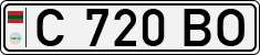 Non-recognized and partially recognized states, Transnistria (cars)