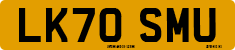 License plate of the United Kingdom, 2001 year system