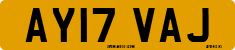 License plate of the United Kingdom, 2001 year system