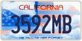 California, We Will Never Forget (1234MA)