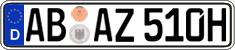 German license plate, Plates for oldtimers (type 