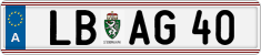 License plate of Austria, Vanity Plates