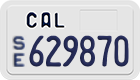 California, Special Equipment (S/E123456)
