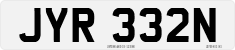 License plate of the United Kingdom, 1963 year system