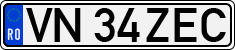 License plate of Romania, Regular plates