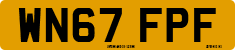 License plate of the United Kingdom, 2001 year system