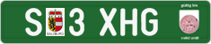 License plate of Austria, Export transit plates