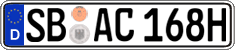 German license plate, Plates for oldtimers (type 
