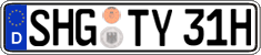 German license plate, Plates for oldtimers (type 