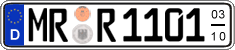 German license plate, Seasonal plates