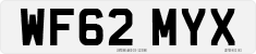 License plate of the United Kingdom, 2001 year system