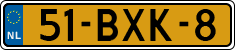 License plate of the Netherlands, Heavy Commercial Vehicles (1994 system)