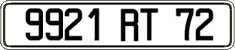 French license plate, FNI