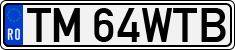 License plate of Romania, Regular plates