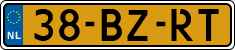 License plate of the Netherlands, Light Commercial Vehicles (1994 system)