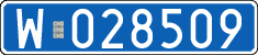 License plates of Poland, Diplomatic