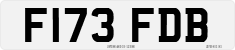 License plate of the United Kingdom, 1983 year system