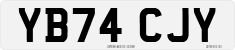 License plate of the United Kingdom, 2001 year system